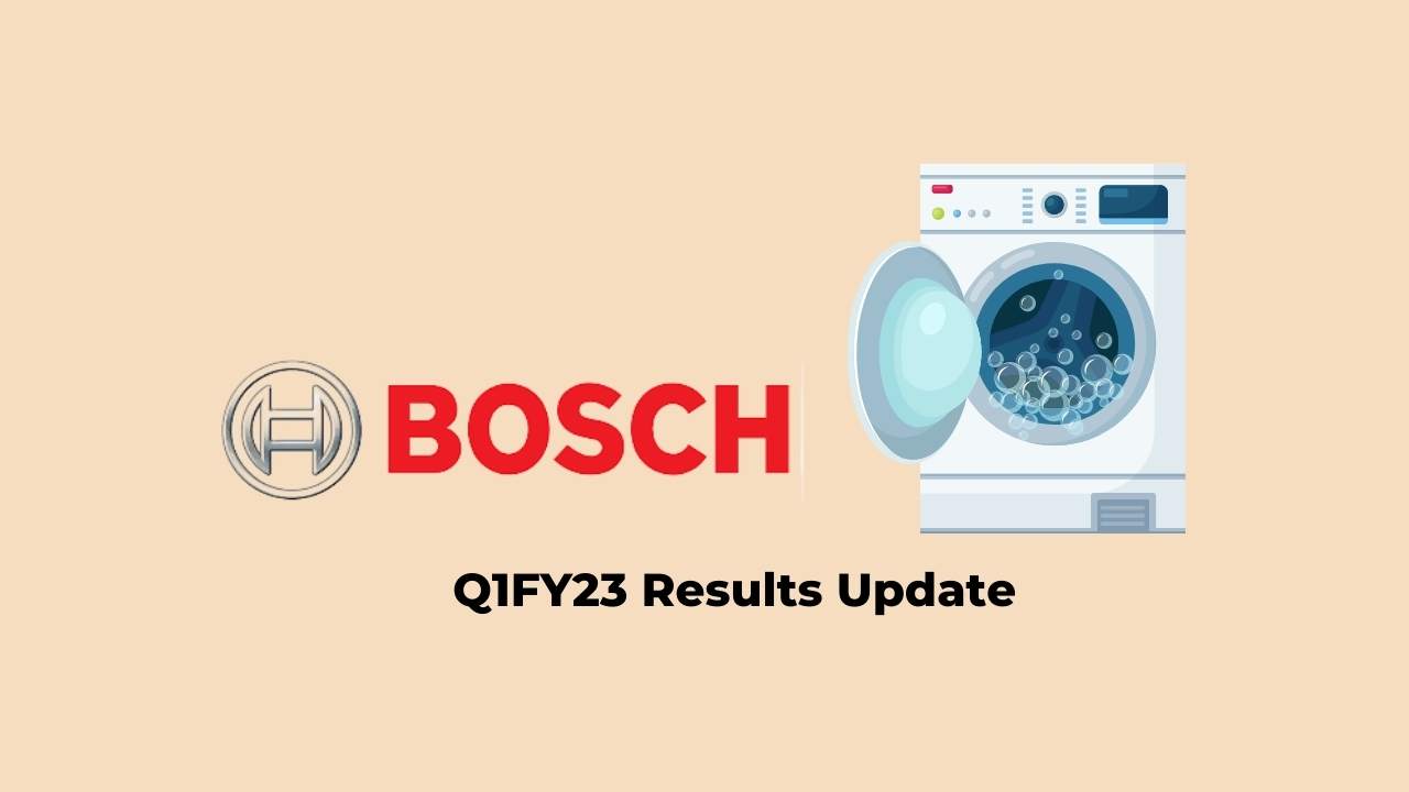 Bosch Ltd Q1 Results FY2023 Net profit at Rs. 334 crores 5paisa